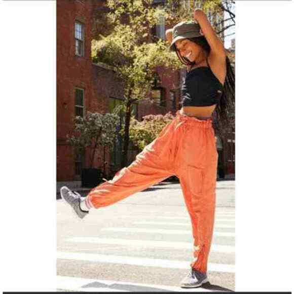 Free People Pants - Free People X FP Movement Spring Trekker Pants in Hot Sauce Size M